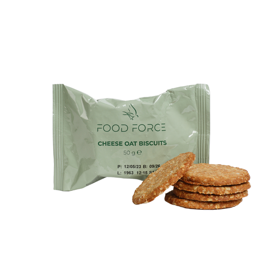 Cheese oat biscuits 50g